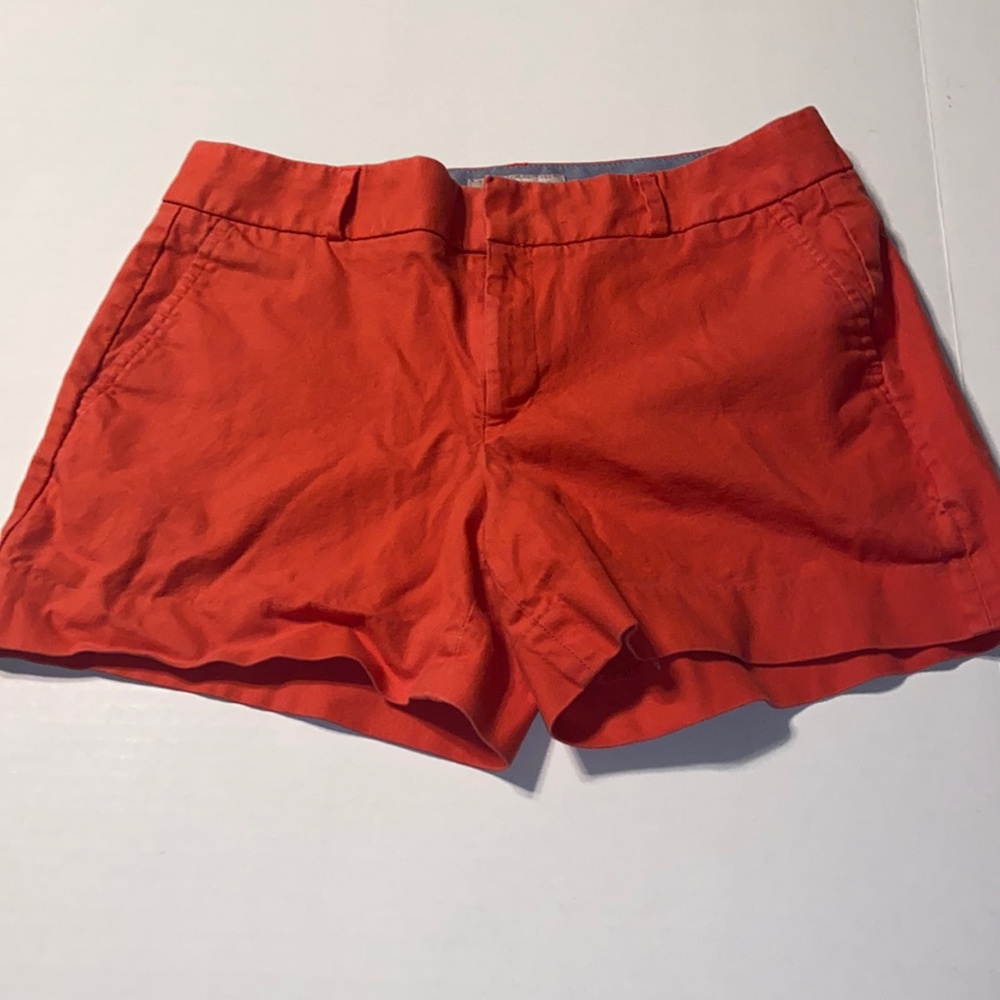 Banana Republic tangerine colored shorts size 6